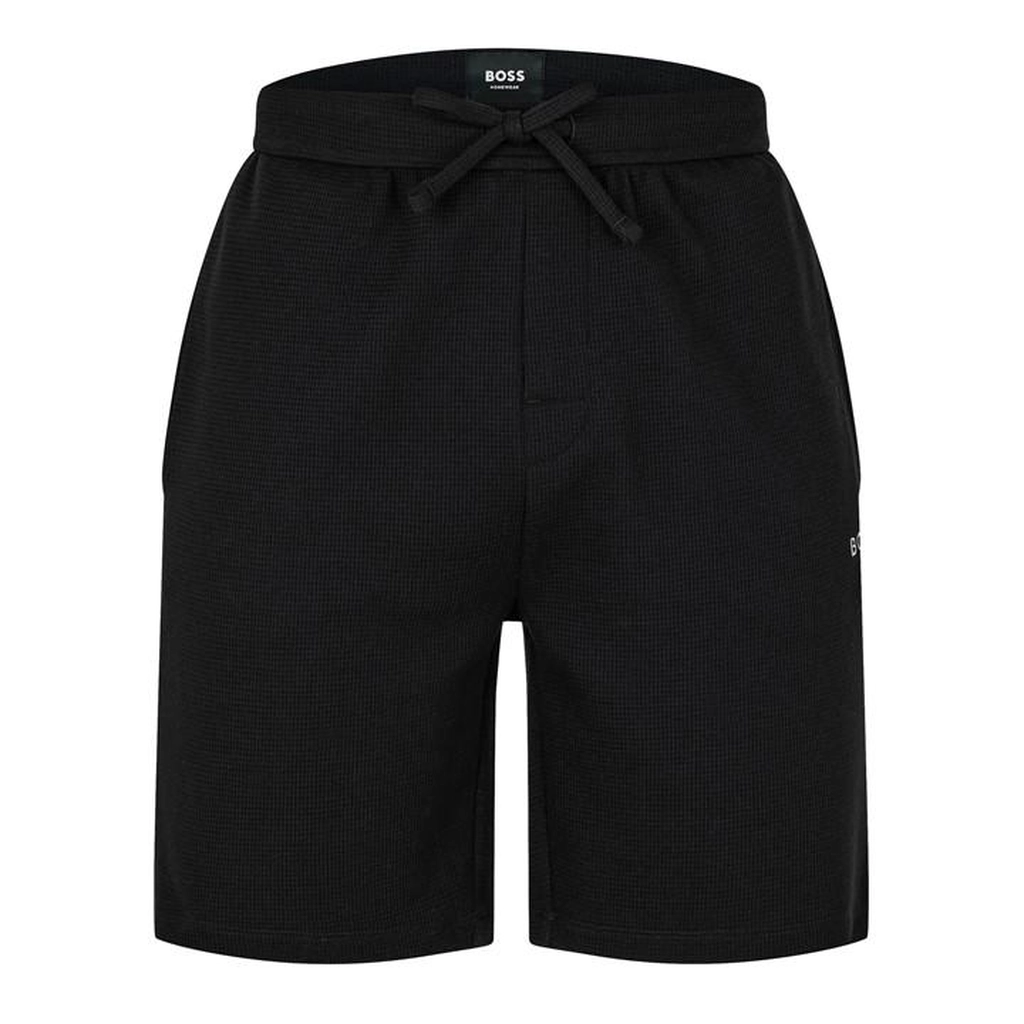 Hugo Boss Waffle Shorts - Black